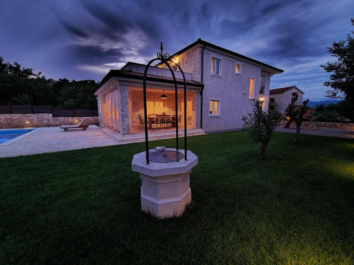 Villa Lulu Kamena Villa S Maslinikom Otok Krk Dobrinj Selo Gostinjac Krk Town Esterno foto